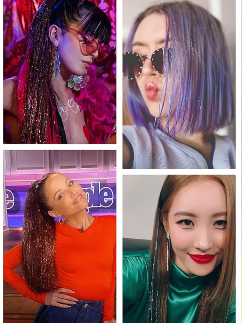 Hair tinsel